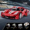 Cada 1126PCS CITY Compatible Technical RC Car Building Blocks STEM Remote Control Toys Gift Red Supercar Bricks for Children