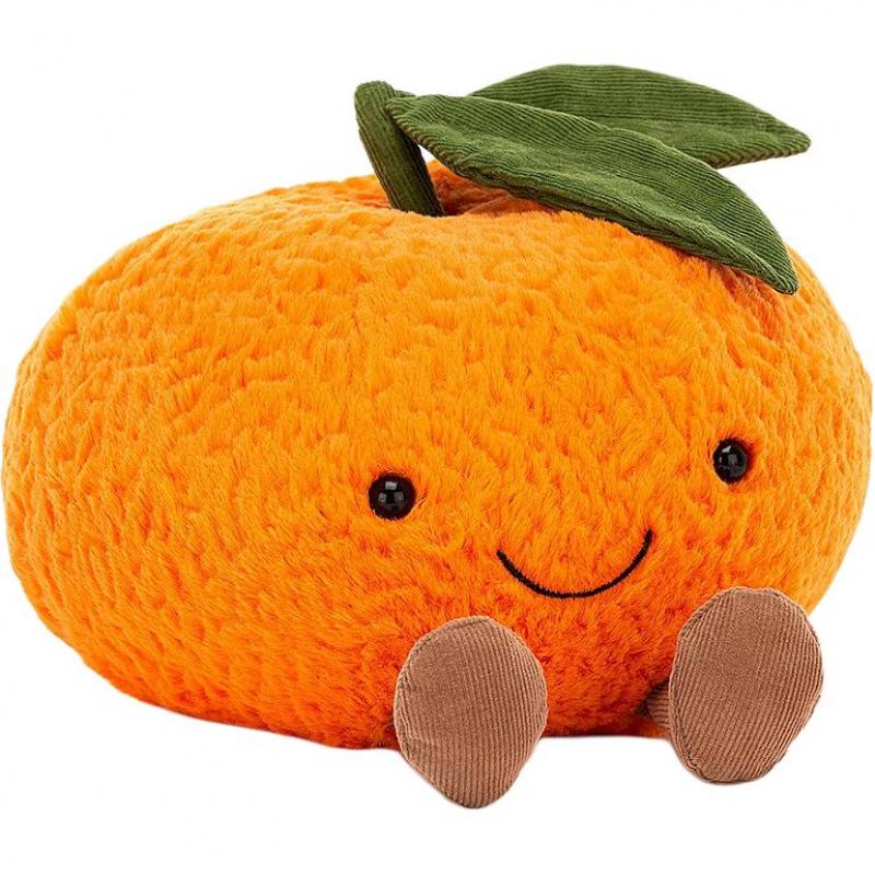 JELLYCAT Серия 'Веселая Еда' Цитрусовый Милый Кукла Плюшевая Кукла 15 см в высоту