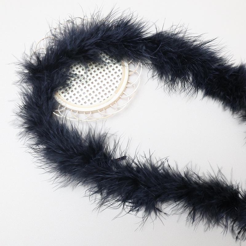 2-метровые полоски пуха для свадебного и праздничного декора, аксессуаров для одежды, дизайна своими руками