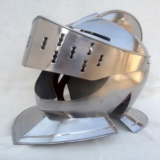 Шлем Closed Close Helmet Средневековые доспехи Dark Souls Косплей Фэнтези Пригодно для носки Домашний декор