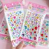 1 Sheets 3D Gem Acrylic Crystal Stickers Kids DIY Decoration Self Adhesive Jewel Crafts Sparkly Rhinestone Stickers Girls Gifts