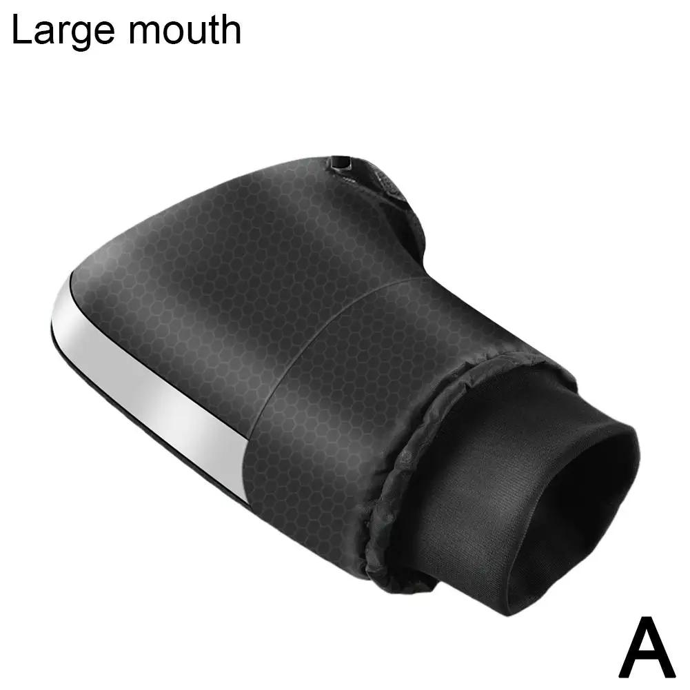 Winter Warm 1 Pair Motorcycle Handlebar Muffs Winter Cycling Gloves Waterproof Handle Bar Mitts Snowmobile E-Bike Motorbike Thermal Gloves