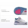 Air 3 Retro TD Белые Кобльт Блаженство Детские Кроссовки Розовое Сияние Футбольно-Серый HQ0782-101