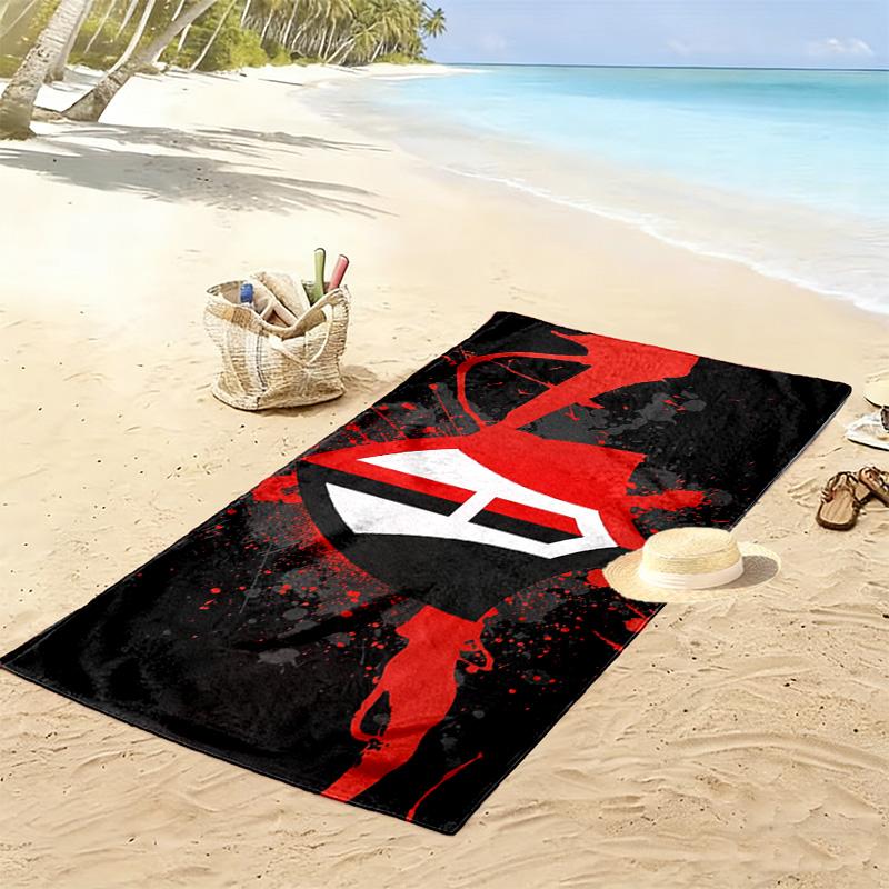 Atlas FC Print Beach Towel, Large Soft Quick Dry Towel for Beach Camping Swimming