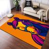 Colorful Abstract Horse Design Patterned carpet, suitable as a non slip play mat for the living room and bedroom sofa