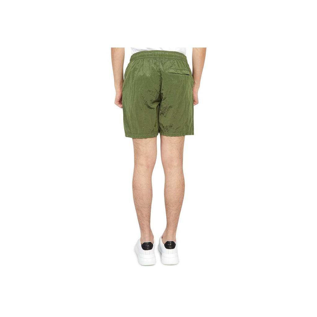 STONE ISLAND Шорты с логотипом Шалфей Мужские Низ Зеленый 7815B0948-V0055