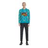 GUCCI Sweaters Men's Blue Crew Neck Moderate Base Layer 684882-XKB8N-4670