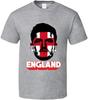 Футболка унисекс с флагом Англии Гарри Магуайра, крутая футболка с большой головой и болельщиком чемпионата мира по футболу