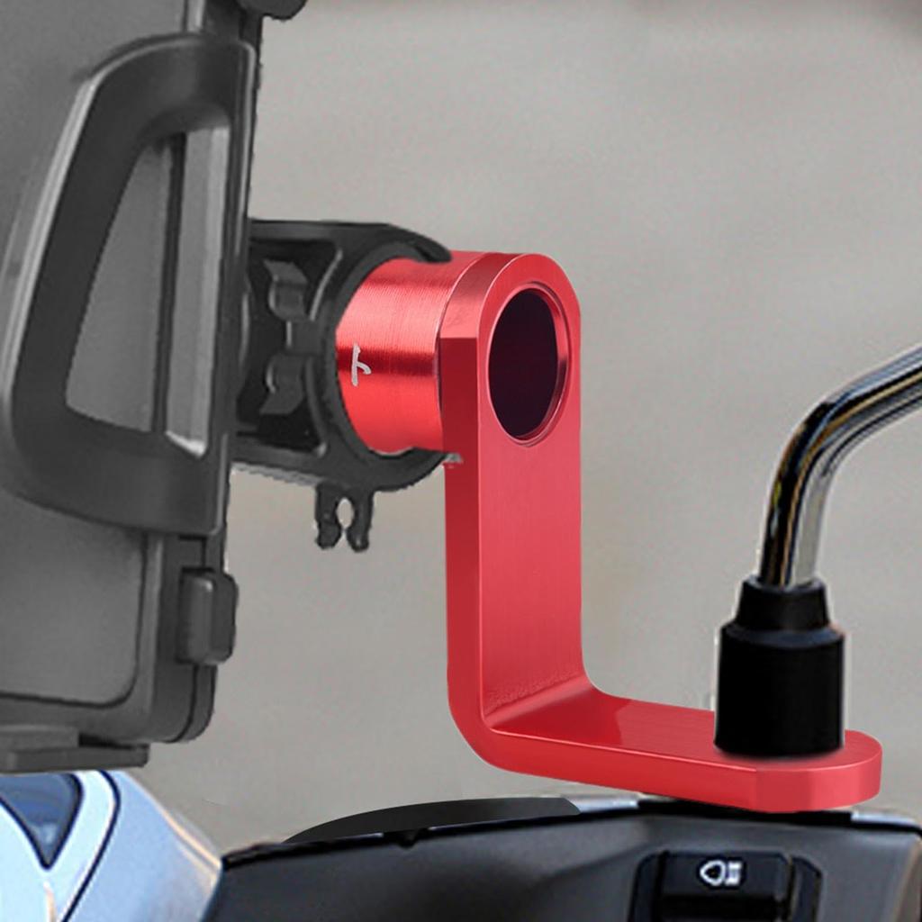 Motorcycle Rear View Holder Bracket, Motorcycle Back View Fixed Bar | Aluminum Alloy Motorcycle