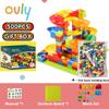 Ovly 84-500PCS Marble Race Run Blocks Maze Ball Track Toy Compatible City Building Blocks Funnel Slide Blocks DIY Bricks Toys