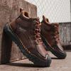 Осень / Весна Мужские ботинки ручной работы Удобные ботильоны для мужчин Повседневная обувь Рабочая обувь Мужские ботильоны Челси