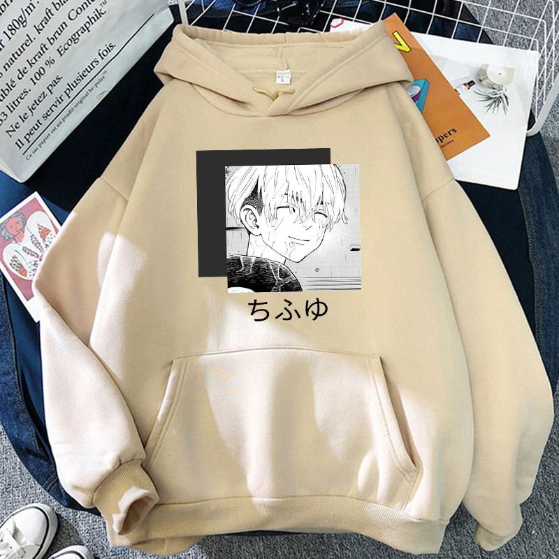 Kawaii Chifuyu Matsuno Tokyo Revengers японские аниме-толстовки для мужчин и женщин с длинным рукавом модная хип-хоп свободная толстовка