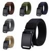 Metal Buckle Men Belt Canvas Canvas Waist Belt Retro Nylon Belt  Female