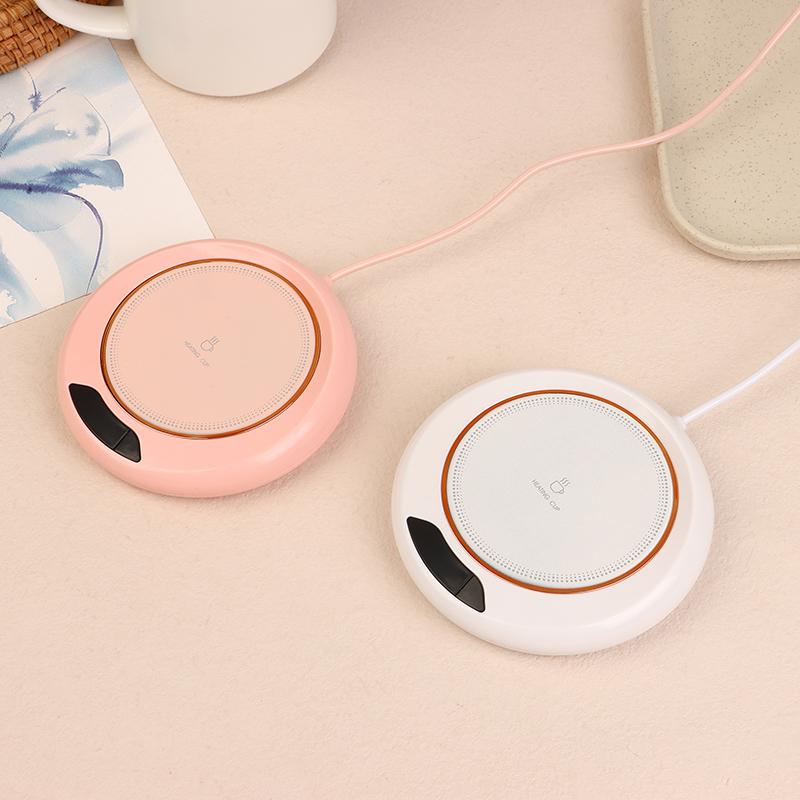 Подогреватель для чашек USB, подставка для подогрева кружек для кофе, 3 температурных режима, термостатическая пластина, подогреватель для молока, чая и воды, подогреватель для чашек