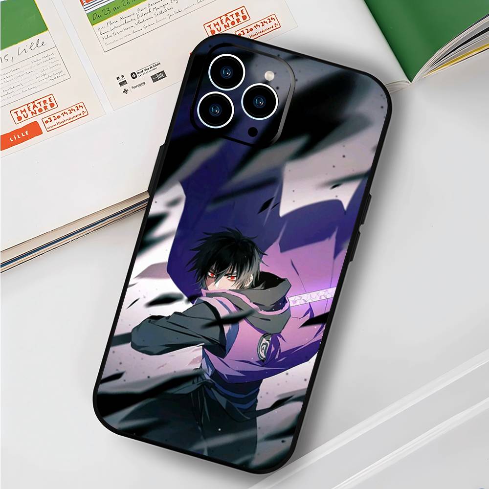 Anime S-Scissor Seven Phone Case For IPhone 17 Air 16 15 14 13 Pro Max 11 12 Black Silicone Cover