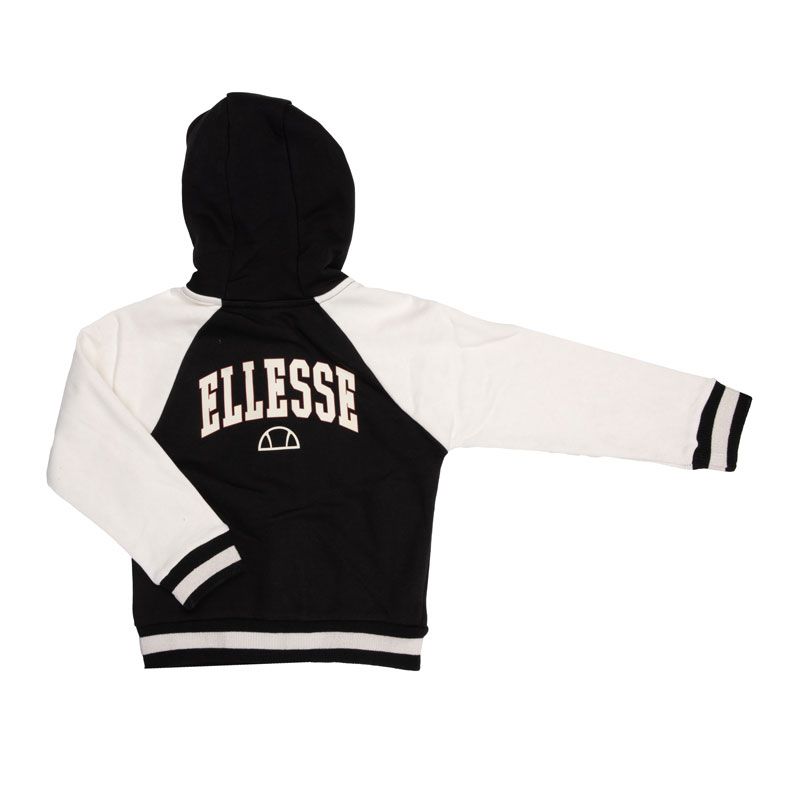 Black Sweatshirt and Jogging Pants Set for Children ELLESSE
