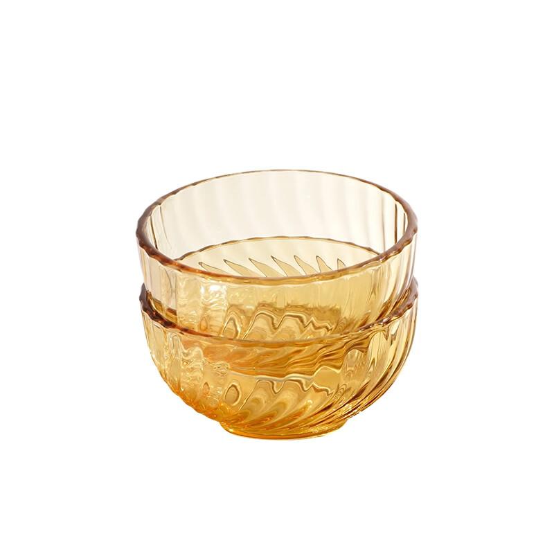 Набор стеклянных мисок VISIONS Amber, 4,5 дюйма (2 шт)