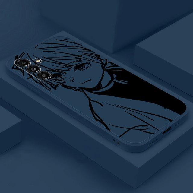 Чехол-капа с изображением аниме «Убийца Демонов» для Samsung Galaxy A13 A12 A52s A33 A13 A73 A53 A42 A72 A22 A52 A32 A23, роскошный квадратный жидкий чехол