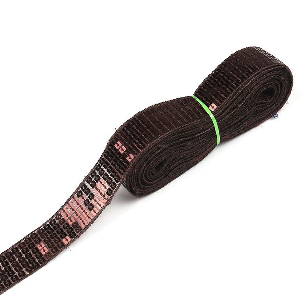 20 ярдов блестящей ленты с пайетками, бисерной кружевной отделкой, пайетками, швейной тканью для пэчворка, аппликации, рукоделия, украшения свадебного платья