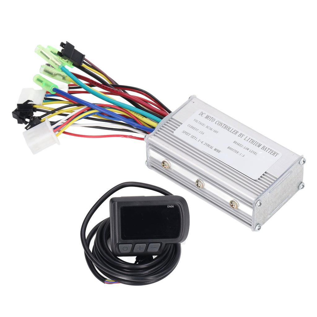 15A 36V 48V Brushless Motor Controller Kit with EN06 LCD Display USB Interface Electric Bike