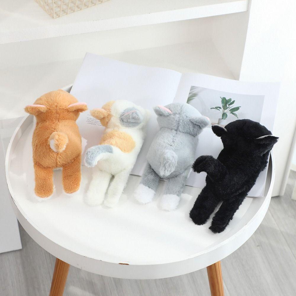 Улыбающийся кот плюшевый слэп-браслет на запястье плюшевый браслет с котом рождественская игрушка