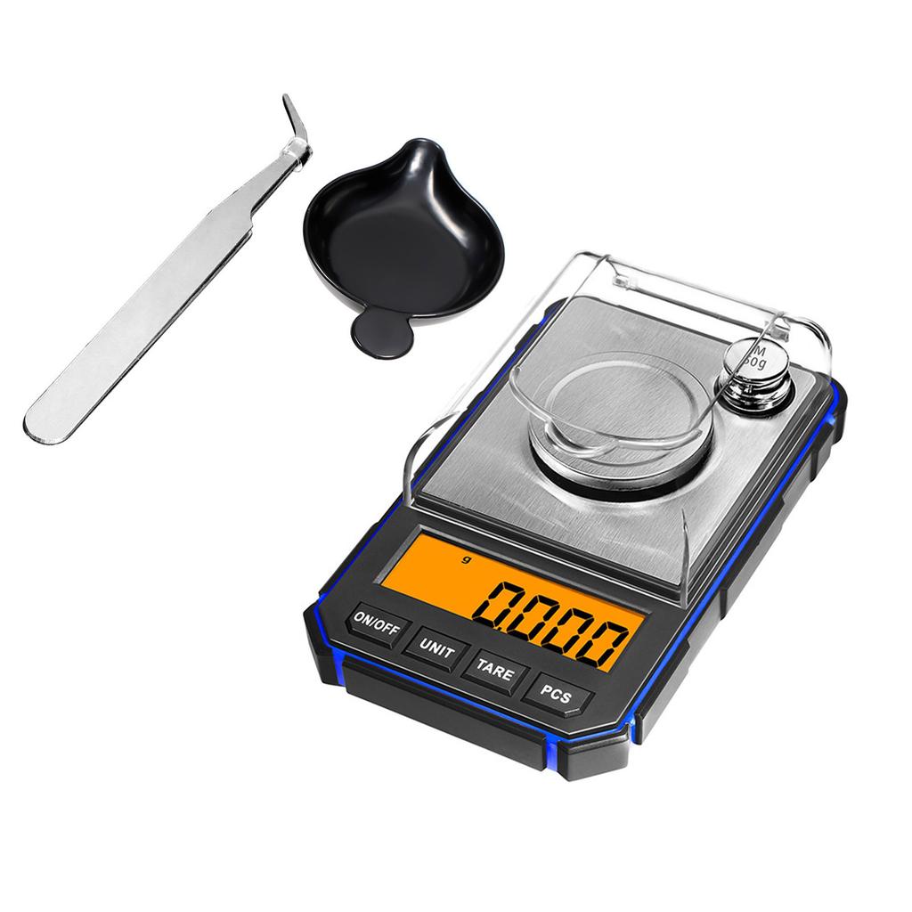 Portable Digital Pocket Scales 50g 0.001g for Gold Jewelry Grams Balance Weight Car Key Pocket Electronic Scales