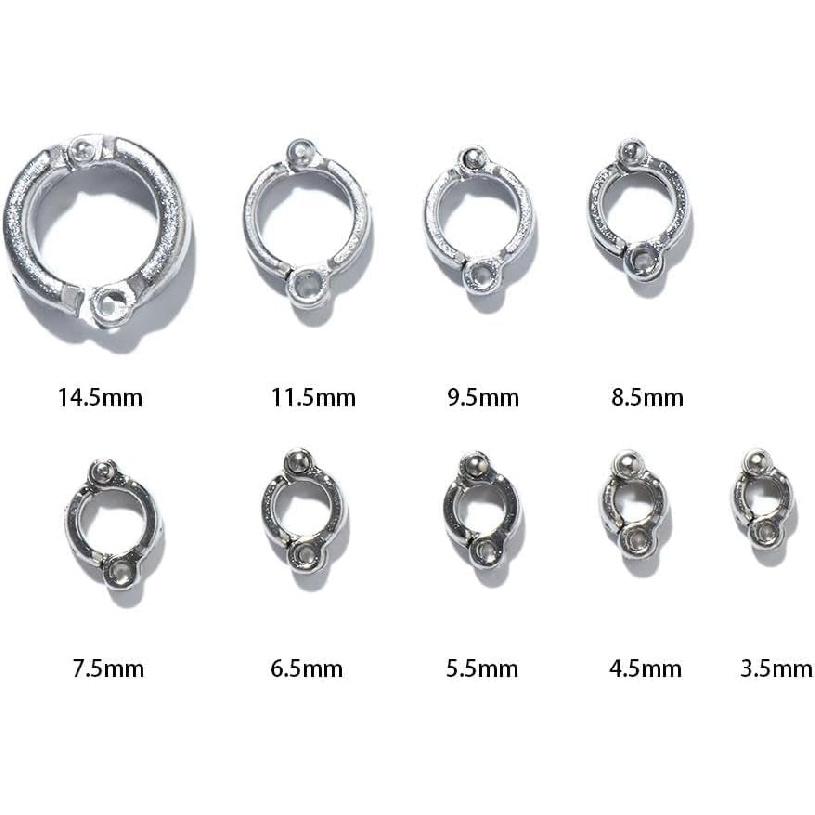 2 шт. Серебряные кольца для лап попугая, Кольца для ног птиц, Металлическое кольцо для ног птицы, Наружное кольцо для тренировки полета, Кольца для ног попугая, Птицы, Открывающийся зажим(Внутренний диаметр 5,5 мм),