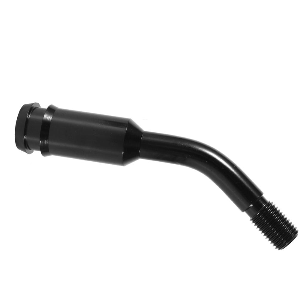 5 Inch Straight Car Knob Extension, Black Aluminum Alloy NaMachined Gr Lev  Extension for T4 1990-2003
