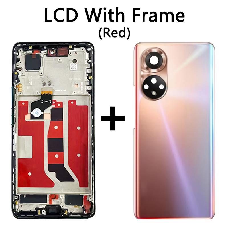 New For Huawei Honor 50 NTH-AN00 NTH-NX9 LCD Display Touch Screen Digitizer Assembly For Honor50 LCD With Frame
