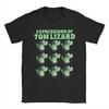 Unisex Hoppers Tom Lizard Retro Text T Shirts Cotton Clothing Funny Short Sleeve Round Neck Tees Birthday Present Tshirts
