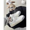 New Products Are On Sale In Autumn, New Platform Bread Shoes, Lightweight and Versatile, Little White Shoes, Board Shoes 3254