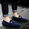 Fashion High Quality Men Summer Shoes Luxury Brand Loafers Men Shoes Casual Suede Slip On Breathable Comfortable Nubuck Moccasins Shoes