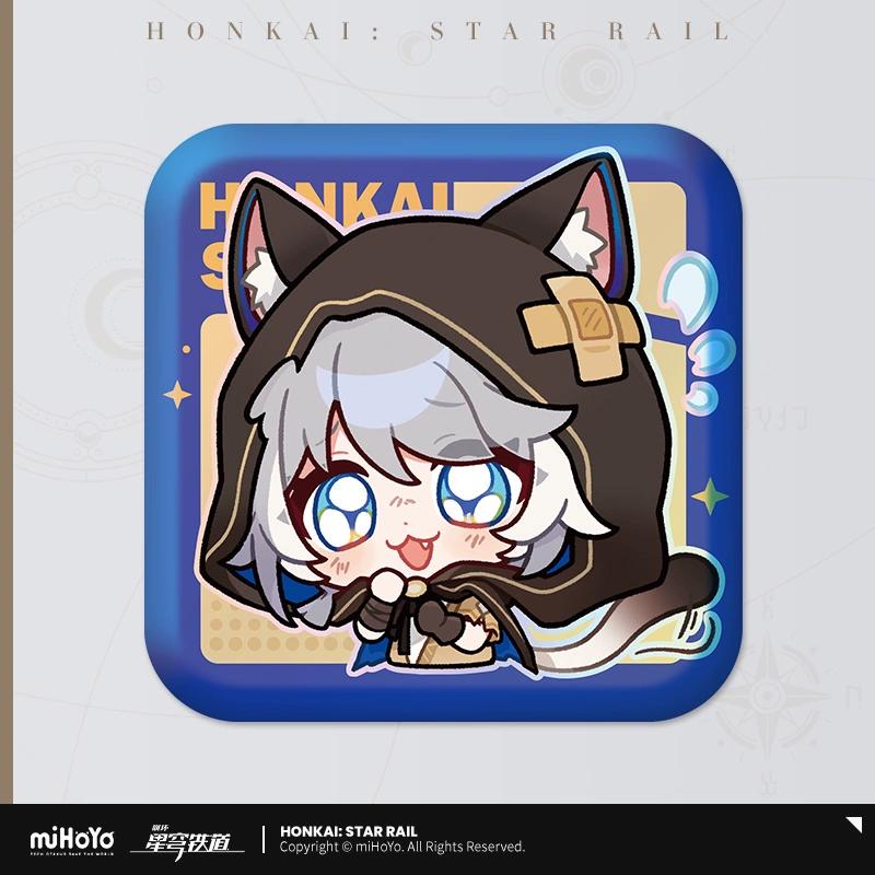 Sunsyea Официальный мерч Honkai Star Rail miHoYo Оригинальный Аутентичный Серия PMZLG Брелок Значок Phainon