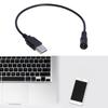 USB2.0 Type-A Male To 5521mm Charging Cable DC5 Volt Power Supply Socket Adapter Cord Converter Connector Wire 30cm