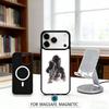 Чехол для телефона рэпера K-King Vons Магнитный Для iPhone17 16 15 14 13 12 Pro Max Для Magsafe Беспроводной Зарядки Обложка