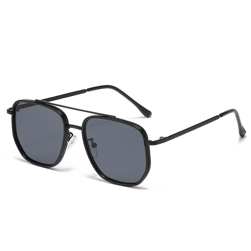 Xiaomi New Square Sunglasses Retro Sun Glasses For Driving Fashionable Double-bar Sun Protection Glasses For Women And Men 2549
