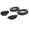 Replacement Earpads with Soft Protein Leather High Density Memory Foam Elastic Ear Pads Cushions for QC Ultra