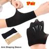 1Pair Fat Tone Up Arm Shaping Sleeve Elastic Compression Wrap Band Arm Slimming Shaper for Women