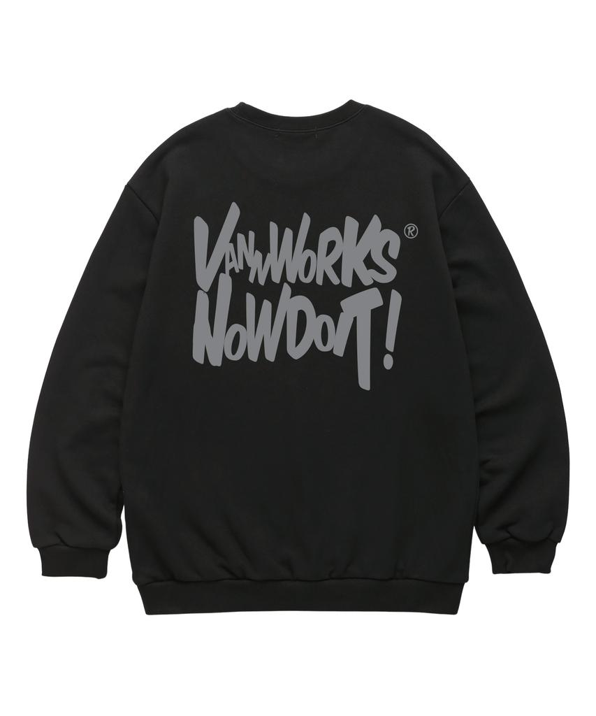 VANNWORKS Now Doit Sweatshirt (Vls0083) Black (Type A)