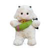 Cute Lamb Plush Doll With Polyester Fiber For Childrens Room Decor