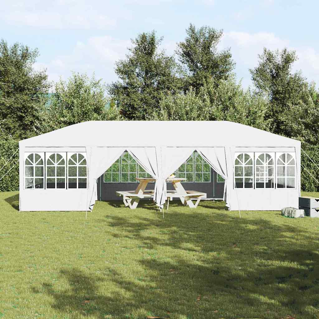 Party Tent White 800 x 400 x 266 cm Polyethylene