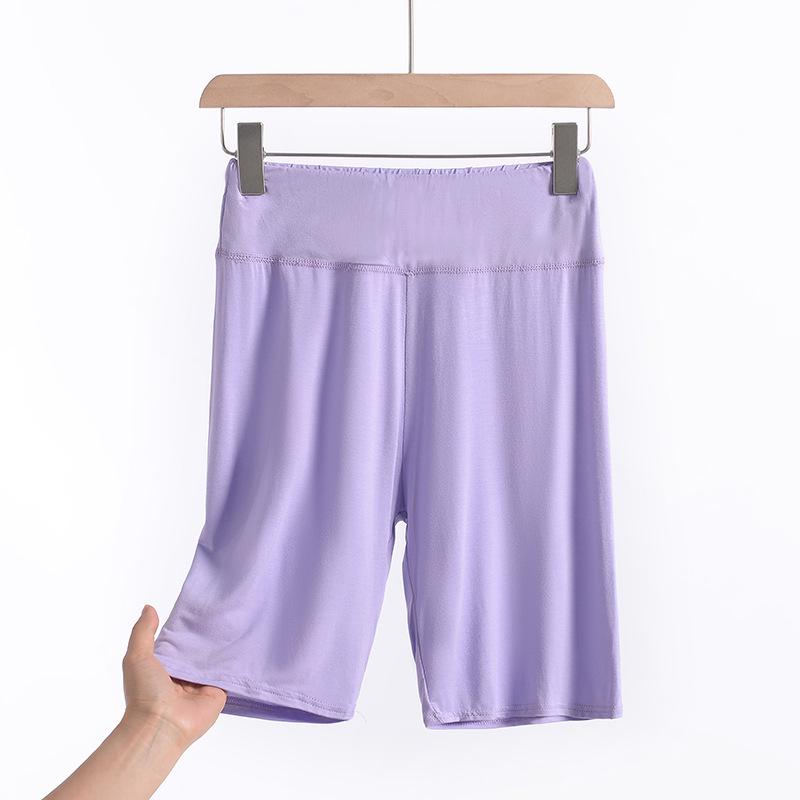High-Waisted Slimming Women's Summer Shorts - Plus Size, Tight-Fitting, Anti-Exposure, Lightweight Base Layer (5-Minute Pants).