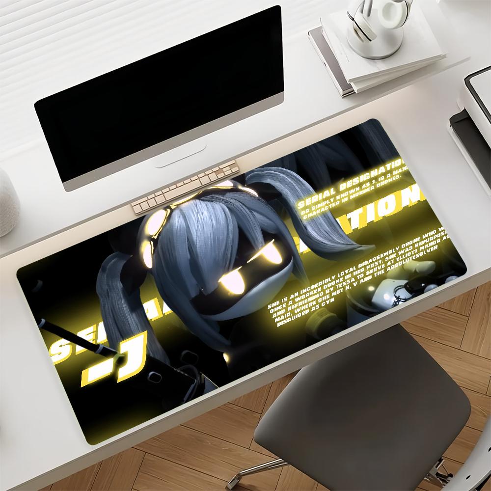 Cartoon MMurder DDrones Mouse Pad Nonslip Rubber Gamer Balance Computer Mat Decoracion Deskmat Laptop Office Large