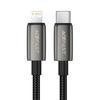 ACEFAST C23-01 1,2 м 30 Вт Быстрая зарядка USB C на Lightning Кабель Плетеный Синхронизации данных