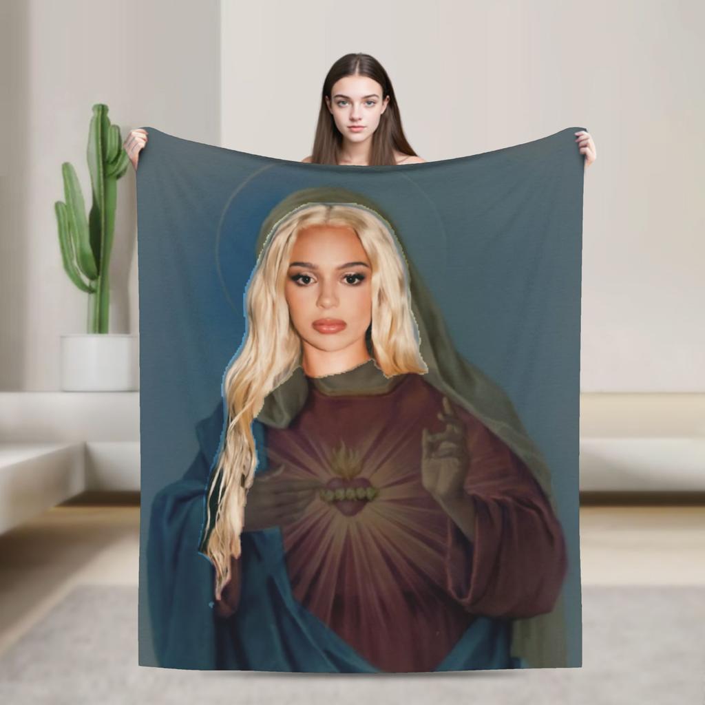 L-Lolas I-Indigos Spanish Blanket Camping Flannel Bedding Throws For Couch Bed Soft Warm Quality Bedspread Gift Idea