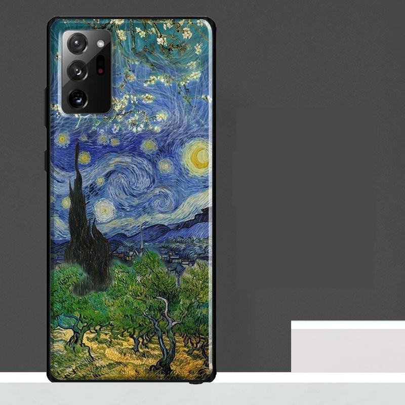 Масляная живопись Ван Гог Чехол Для Samsung Galaxy S24 Ultra S23 S22 S21 S25 Ultra S9 S10 S20 Plus S25 FE Чехол для телефона