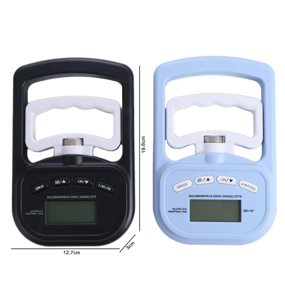 396Lbs/180Kg Digital Hand Dynamometer Type-c/battery Grip Strength Measurement Meter Gym