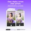 Vlog Selfie Monitor Screen Compatible with Phone Magnetic Wireless Rear Camera Phone Monitor with 164FT Range Live Streaming (White) 7