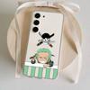 Чехол для телефона Anime P-Pieces L-luffy для Samsung Galaxy S21 S22 S23 S24 S25ULTRA FE Ultra Plus5G A52S Прозрачный чехол
