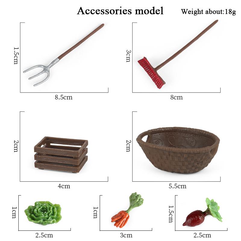 Oenux Игрушка для ролевых игр Милые фрукты Овощи Модель гриба Топперы для торта Еда Жуэ Семейное веселье Раннее образование для детей Подарок